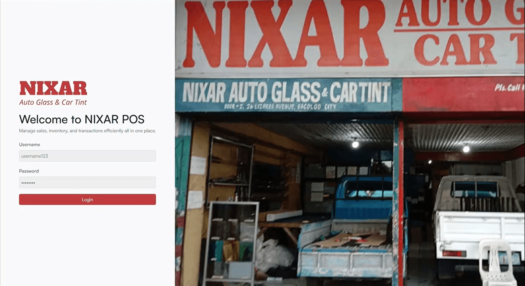 Project Nixar POS