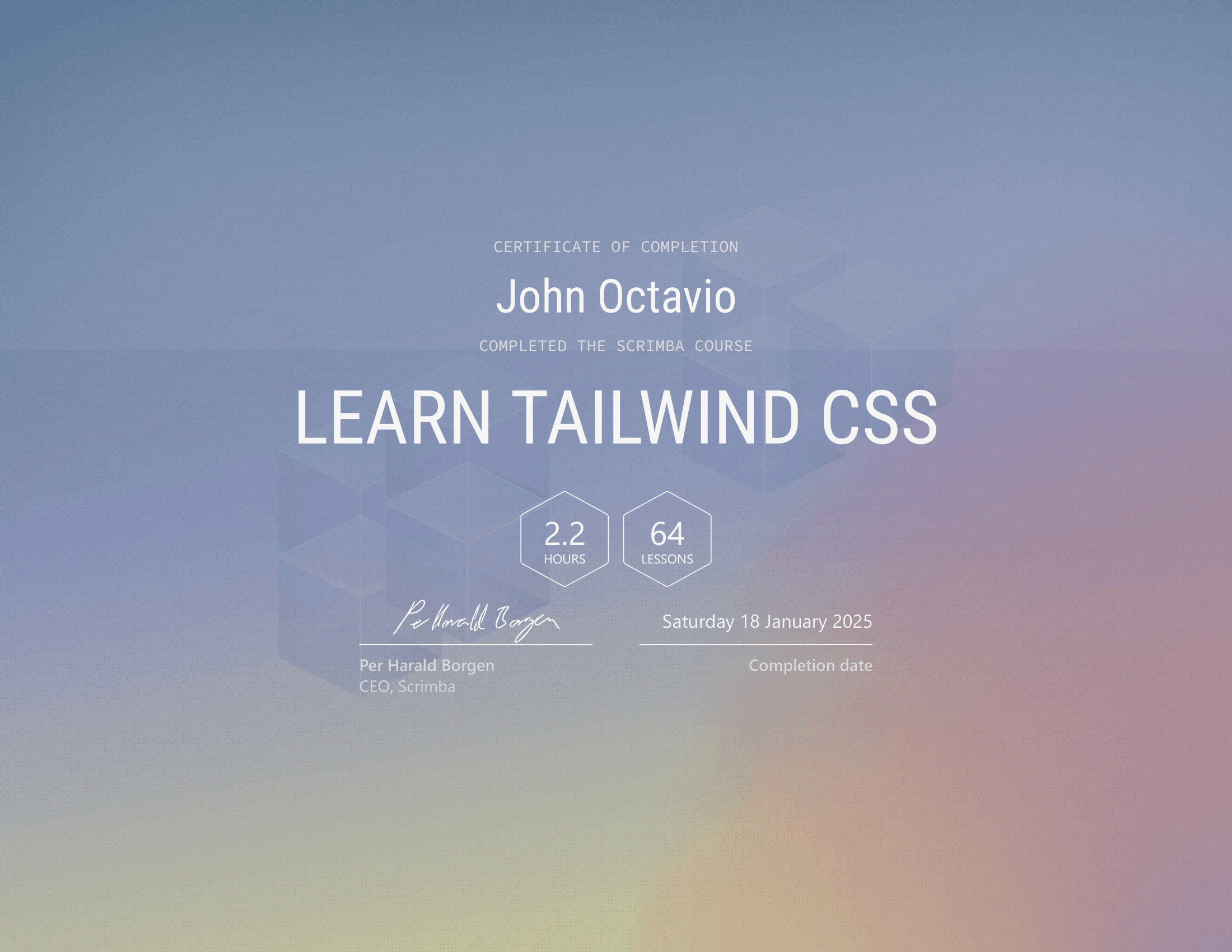 Scrimba: Tailwind CSS