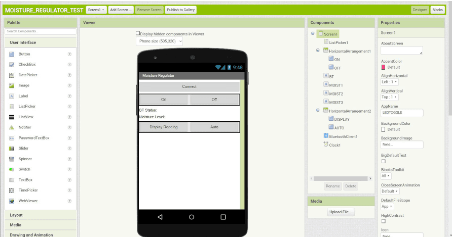 Project Smart Irrigation System
